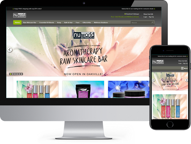 Niagara Web Design. Responsive custom designed websites built with Wordpress.