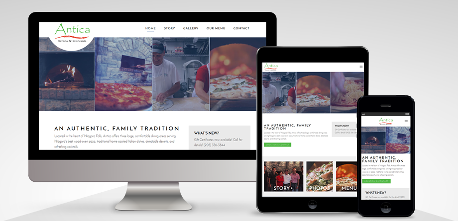 Photo of Just Launched: Antica Pizzeria (WordPress)